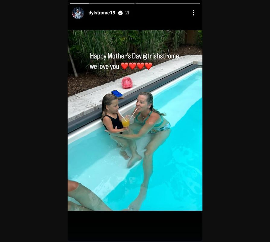 Dylan shared this on his IG @dylstrome19